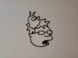 Hermes Brain Slug - Futurama Wall Art