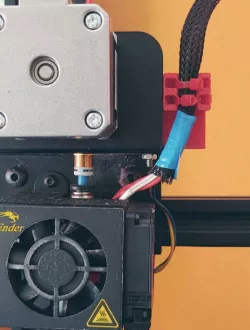Hotend Strain Relief Ender 3 - for direct drive modification