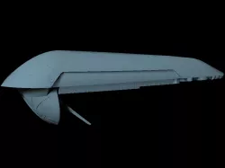 Independence Day troop transporter scaled one in one thousand