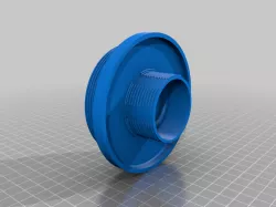 Intex vacuum adapter to OOGarden pool inlet