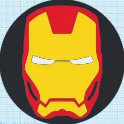 Iron Man Helmet Wall-Art
