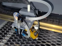 K40 Smoke / Air Assist Splitter for LightObject Nozzle and tinkerneering's Air Assist