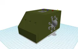  Laser Turret Desktop Box