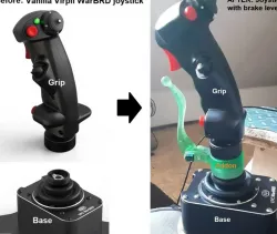 Lever for Virpil/Thrustmaster as an Extension