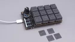 MacroPad Braille Keycaps