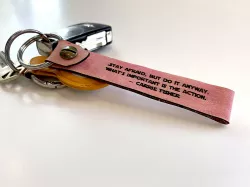 MakersGonnaMake: Leather Keychain