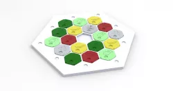 Minimalist Catan Board