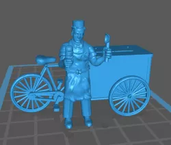 Mister Ice Cream! The Ice Cream Man, possibly a Serial Killer 32mm