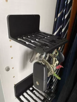 modular wallet & key bracket holder