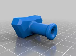 Nerf Knockout Handguard Storage and T-Pull