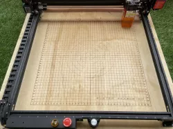 Ortur Laser Master 2 Pro (Grid, Mounts, Laser Burn Test)