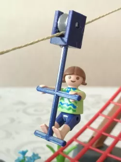 Playmobil Spielplatz Seilrutsche, Rope Slide