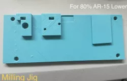 Printable AR-15 80% Lower Receiver Milling Jig