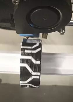 Prusa Y axis MOD, Cylindrical printing