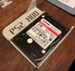 PS2 2.5" HDD & SSD converter/adapter/mount/caddy