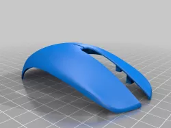 Razer Orochi v2 replacement top shell STL, STEP, F3D