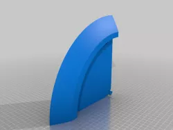 Rounded Secret Corner Shelf