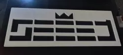 SEEED king logo t-shirt template (german band)
