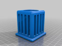 Square Net Pots For Rockwool Cubes