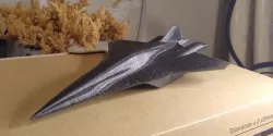 SR-72 jet airplane concept