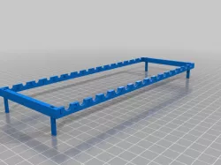 Stackable Parametric Syringe Rack