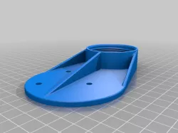 Striker Fish Finder Mount for Fish Cat 4 Float Tube