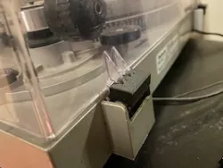Technics SL-3200 turntable Lid hinge repair