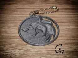 The Witcher Wolf Medallion