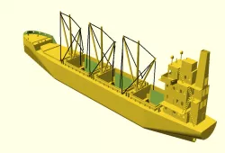 Toys for boys- ships/ handy size BC - modular cargo ship