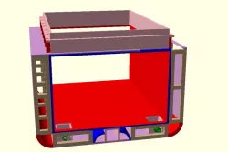 Toys for boys-ships/ handy size GC hold for modular cargo ship