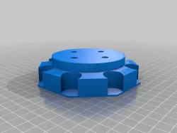 Vape stand for tank and 18650 battery