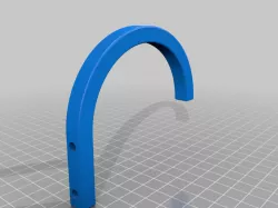 Vinyl roll holder - wall mounted