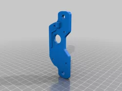 Voron M4 end plate with M3 nuts