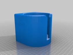 Wall mounted cup holder