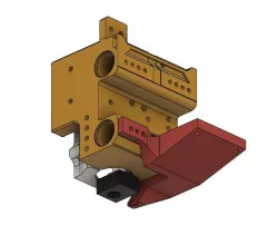 Wanhao I3 / Cocoon Create - BMG Dual Gear Extruder Upgrade V3