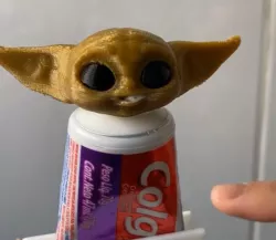 Yoda Toothpaste Vomit - eyes in separate thing