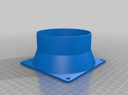 120MM Fan to 100MM Duct Adapter