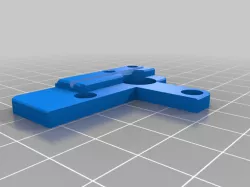 Adjustable BL-Touch sensor mount for Ender 3 and CR10
