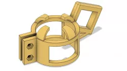 Angled Plate Holder for Elegoo Mars
