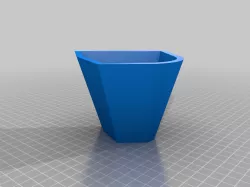 "Artistic" pot & tray