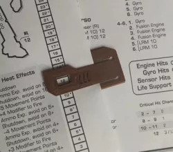 Battletech Heat Marker / Slider