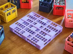 Beer Crate Battery Pallet and Beer Crate CR123 Battery Holder