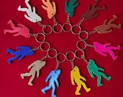 Bigfoot Keychain 