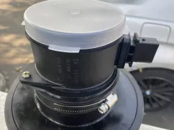 BMW 335D 4" air filter adapter