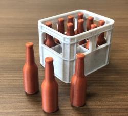 BEER CRATE AND Bottles 1/24 diorama £12.99 - PicClick UK