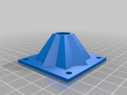 Caster Mounts for attaching to Ikea Lack Table Legs
