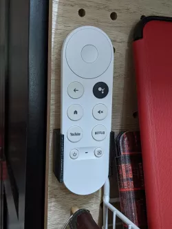 Chromecast Holder For Peg Board