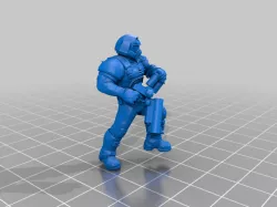 Classic Doomguy with Super shotgun