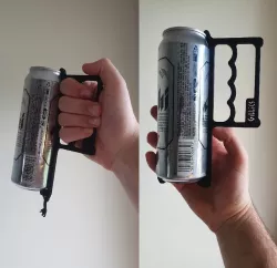 Clip-on can handles (big and regular cans)