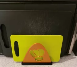 Cutting board holder